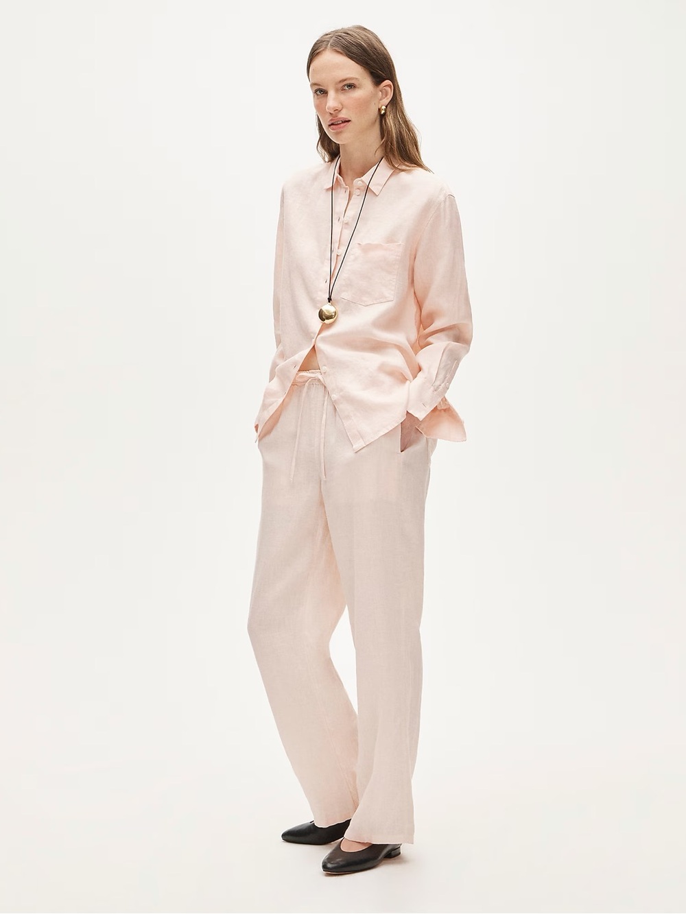 J Crew Soleil pant in linen